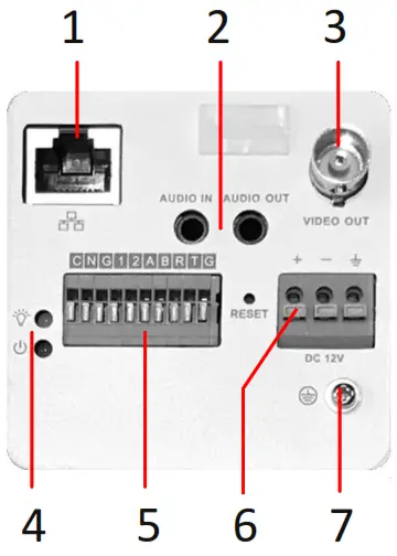 BURG WACHTER BWNC 442RLNA Motorized Zoom Box Camera with 32x Optical Zoom - fig 1