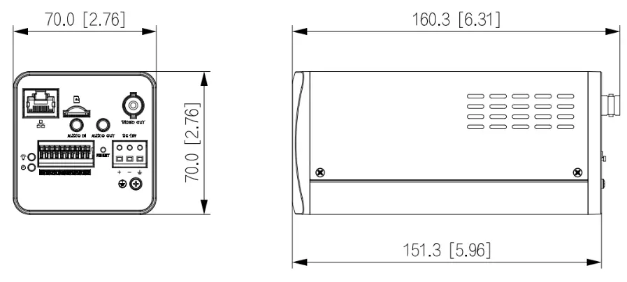 BURG WACHTER BWNC 442RLNA Motorized Zoom Box Camera with 32x Optical Zoom - fig