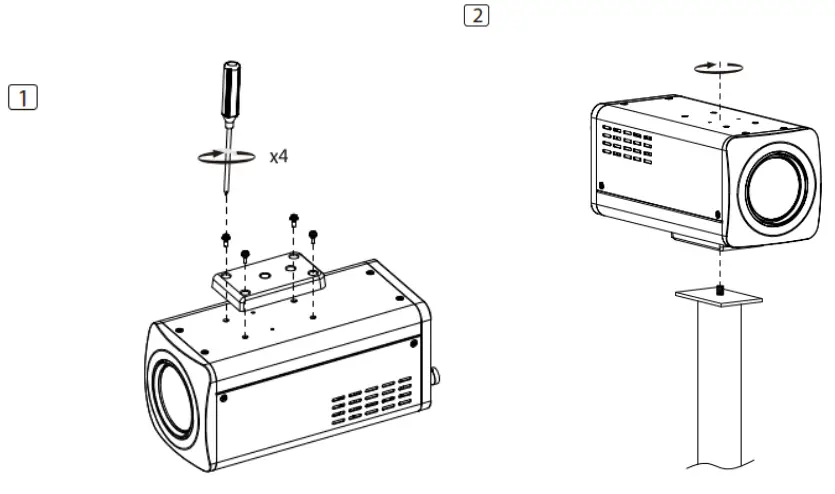 BURG WACHTER BWNC 442RLNA Motorized Zoom Box Camera with 32x Optical Zoom - fig2