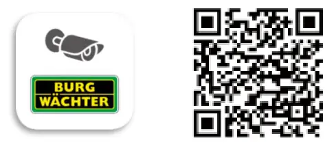 BURG WACHTER BWNC 442RLNA Motorized Zoom Box Camera with 32x Optical Zoom - qr 2