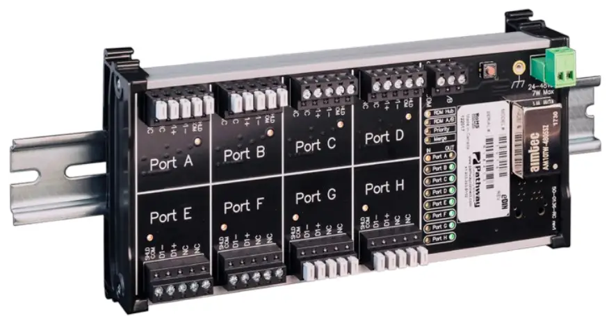 Pathway PWREP DIN P8 RDMHUB DMX and RDM Hub