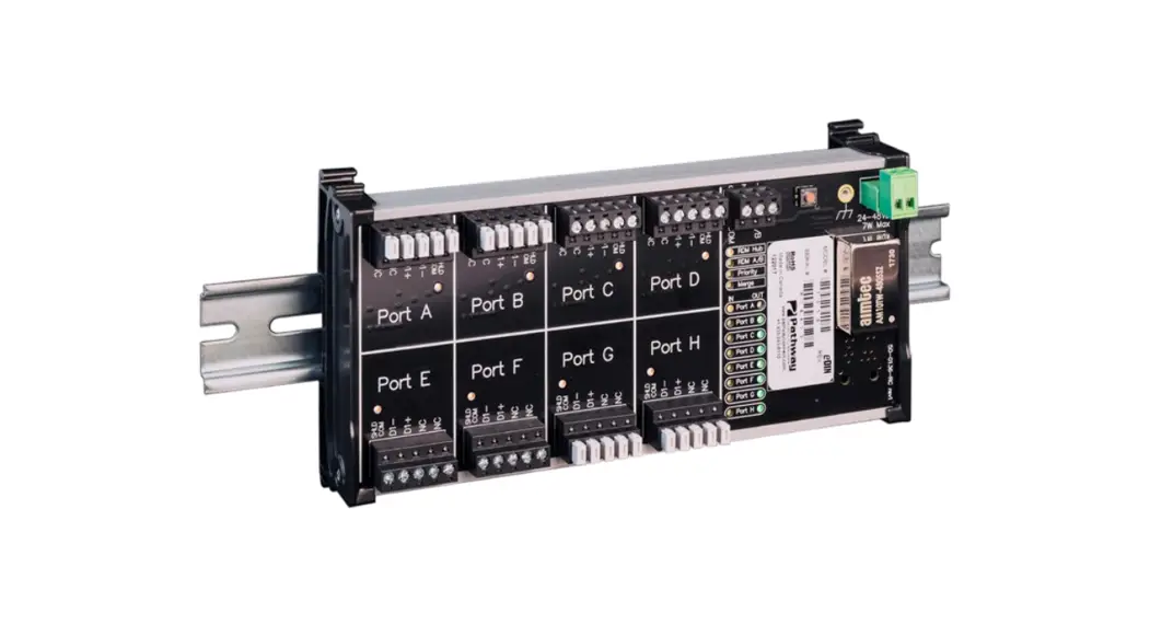 Pathway Pwrep Din P8 Rdmhub Dmx And Rdm Hub User Manual Pathway Pwrep Din P8 Rdmhub Dmx And Rdm Hub User Manual