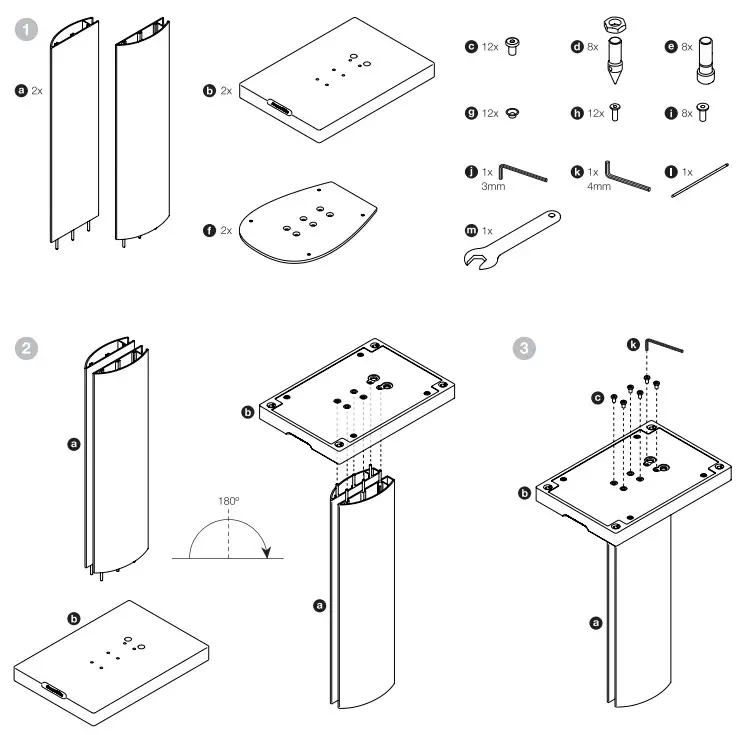 Bowers Wilkins FS-805 D4 Stand Mount Speaker - 1