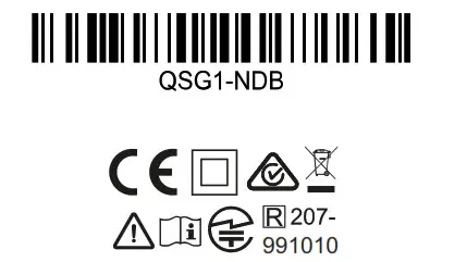 Netatmo NDB-DE Smart Video Doorbell - BARCODE