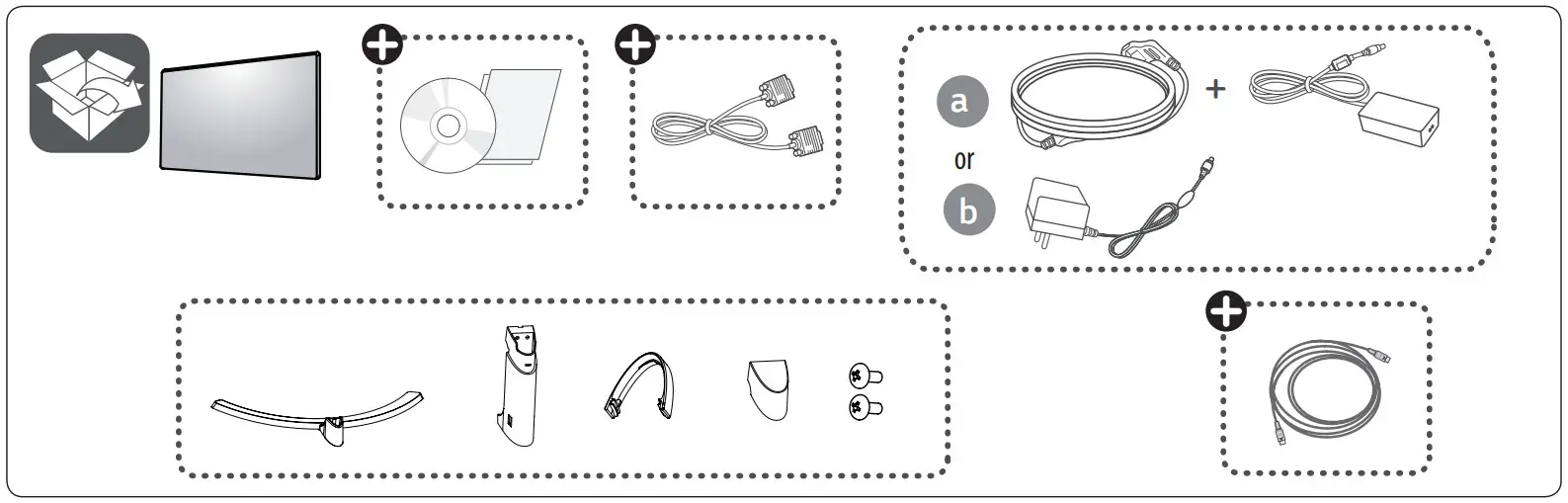 LG 24MP88HM 24 Inch IPS Full HD 4 Side Monitor - Figure 1