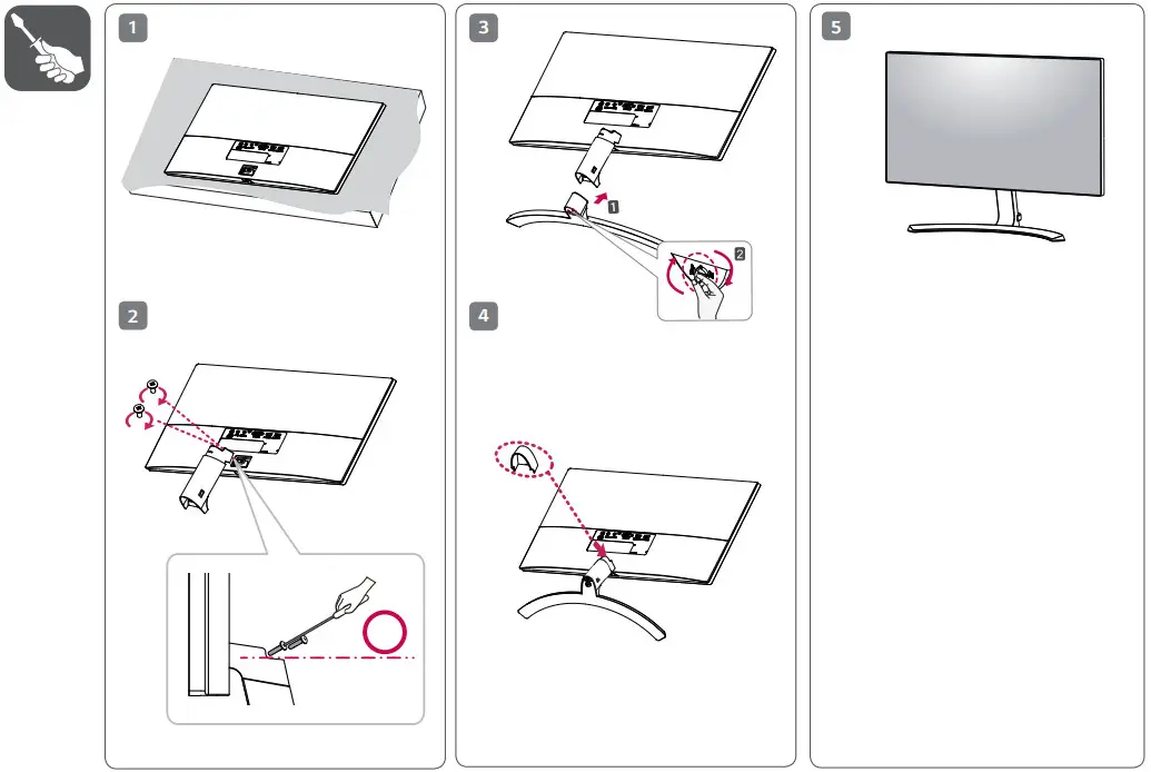 LG 24MP88HM 24 Inch IPS Full HD 4 Side Monitor - Figure 2