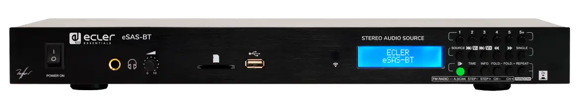 ecler-eSAS-Bt-Audio-Players-Stereo-Audio-Player-with-BT-PRODUCT