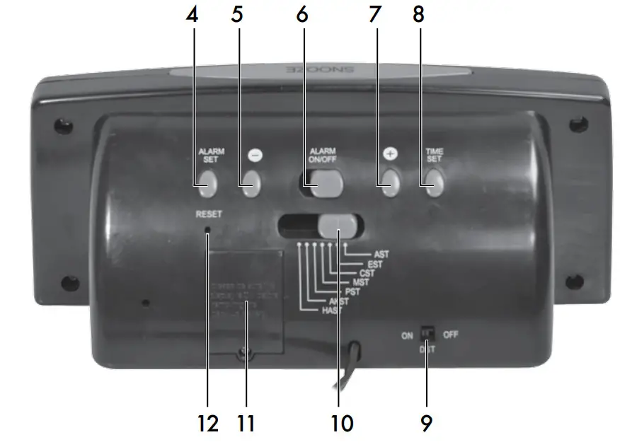 ACURITE 13003 Intelli-Time Alarm Clock- Features & Benefits 1