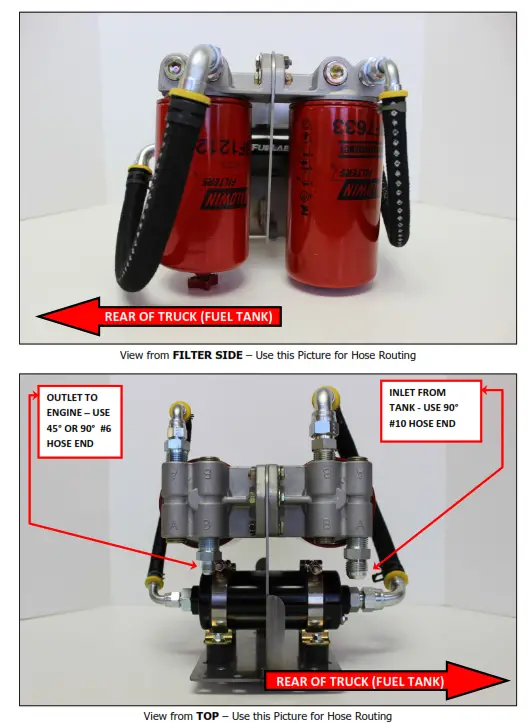 99-03 7.3L Driven Diesel High Volume Fuel Supply Kit - fig