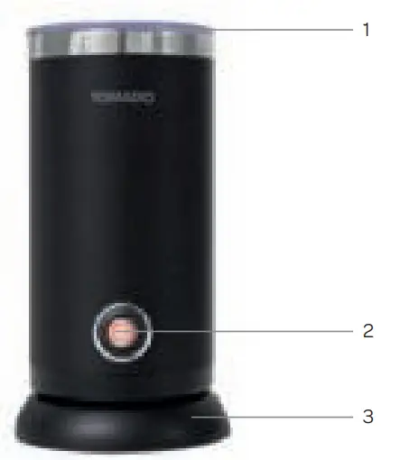 TOMADO TMF1101B Milk Frother - Fig