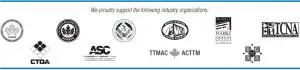 FIG 11 We proudly support the following industry organizations