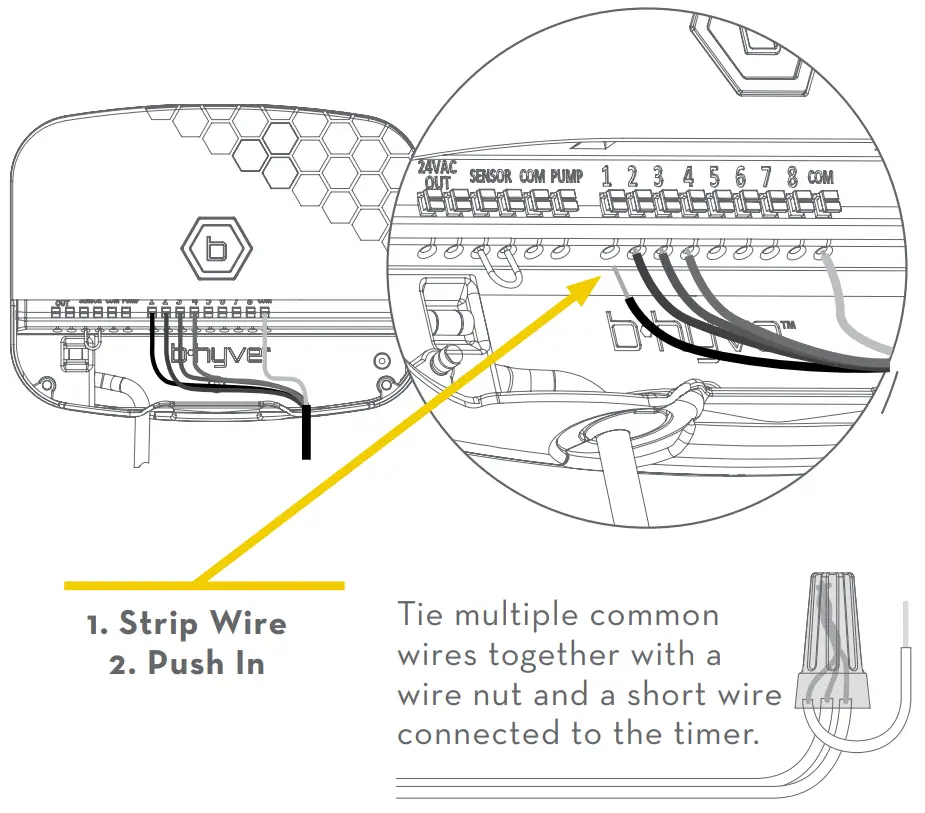 Connect Valve Wires