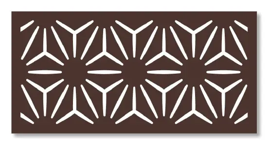 OUTDECO USA 48 in. Star Anais Modular Hardwood 3