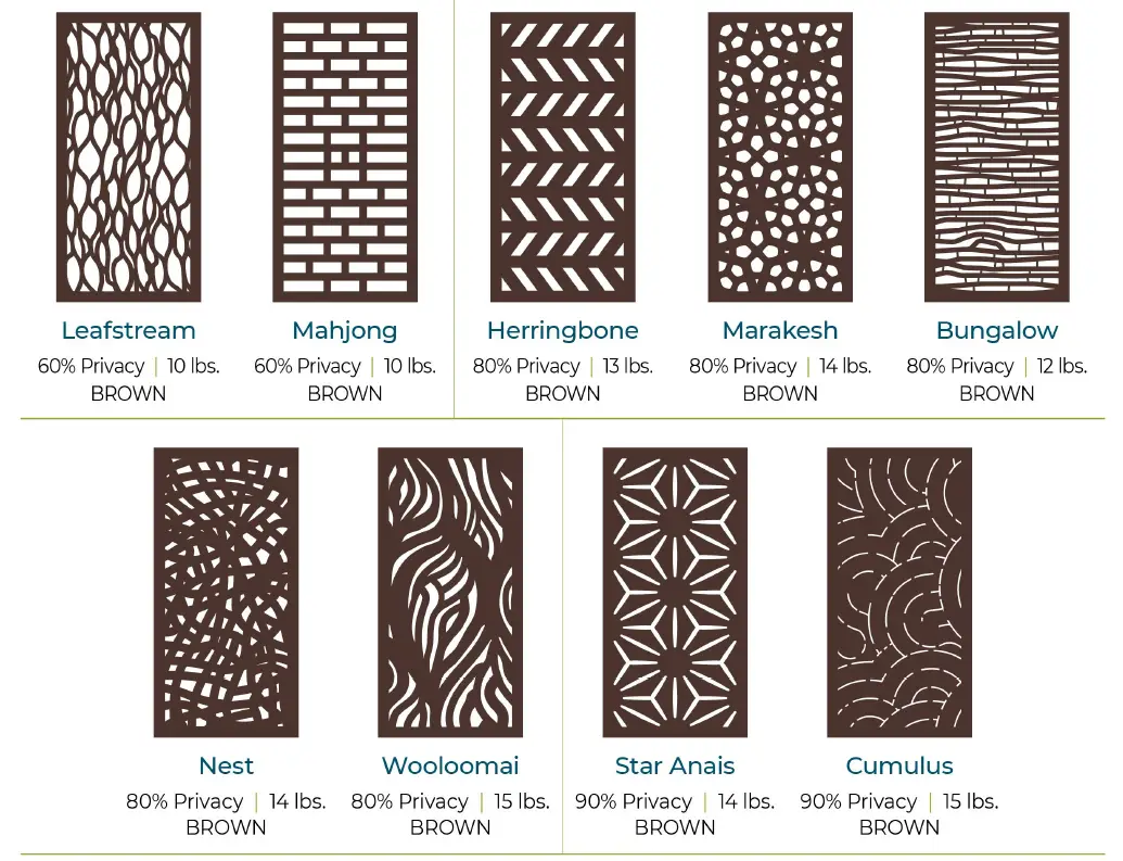 OUTDECO USA 48 in. Star Anais Modular Hardwood 4