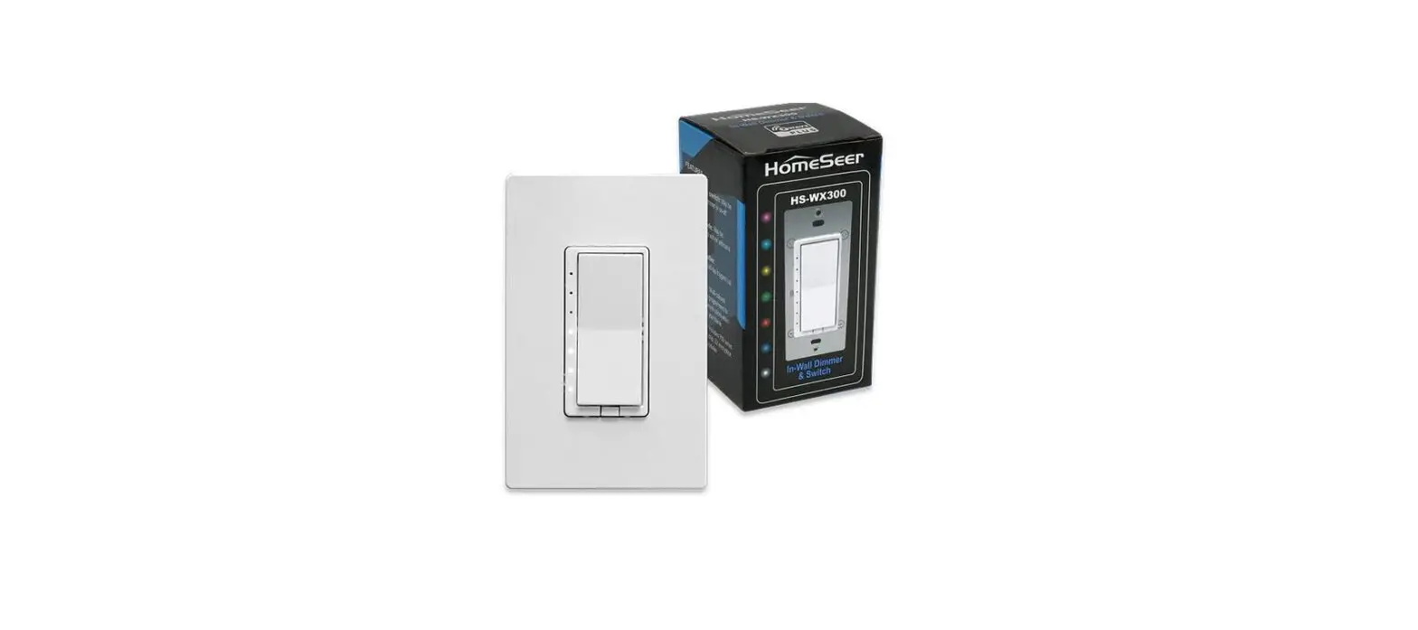 Homeseer Smart In Wall Dimmer Hs-wx300 Manual Homeseer Smart In Wall Dimmer Hs-wx300 Manual