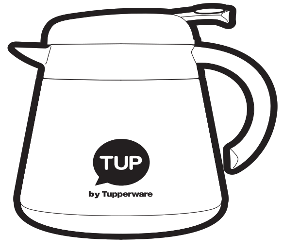 Tupperware 63FLFL13380 Cool Warmie Thermal Pot