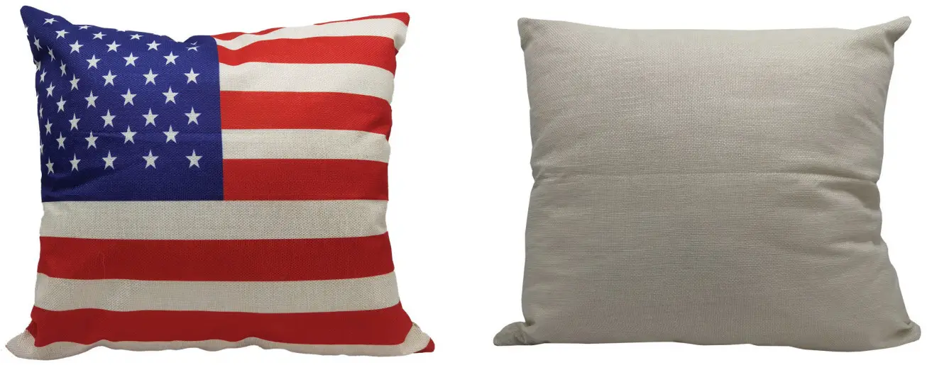 FRASER HILL FARM FHFAMERPLW RWB2 American Flag Accent Pillow