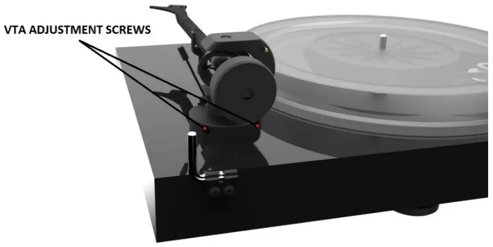 Pro Ject Audio System X2B Turntable - TRACKING ANGLE