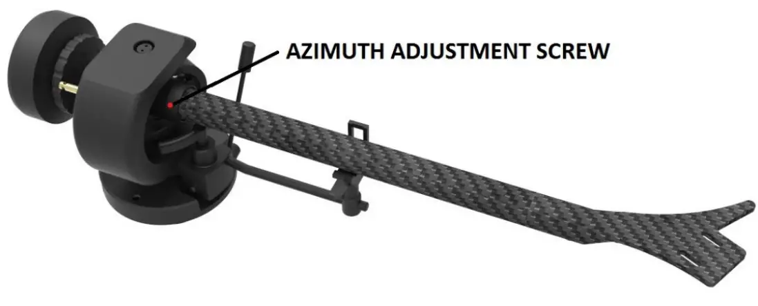 Pro Ject Audio System X2B Turntable - screw completely