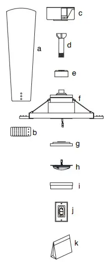 KICHLER 300260XXX-60-GENT Gentry Ceiling Fan (2)