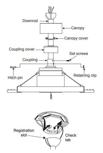 KICHLER 300260XXX-60-GENT Gentry Ceiling Fan (6)