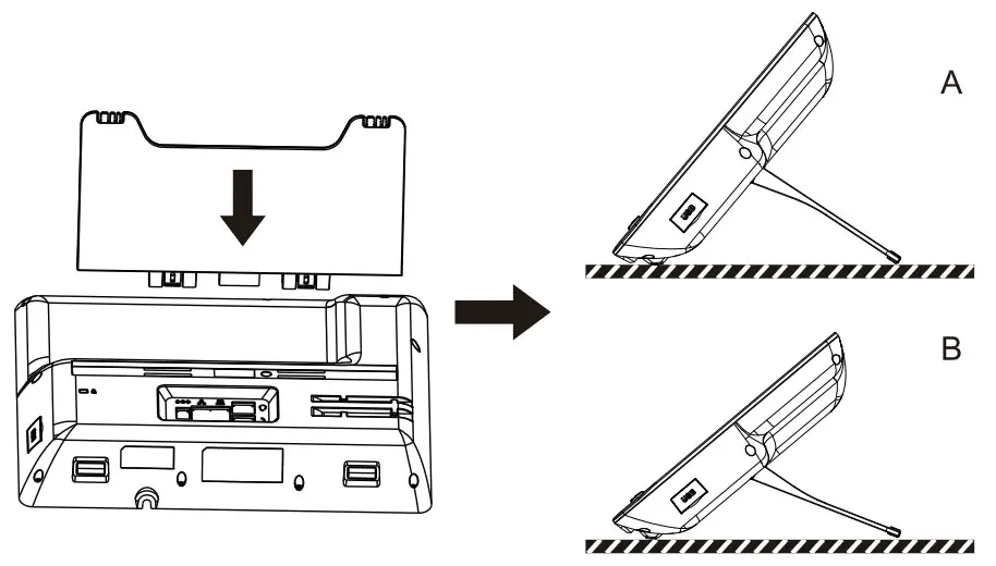 Installing the device