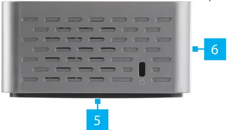 StarTech DK31C4DPPD USB Quad-4K Docking Station-