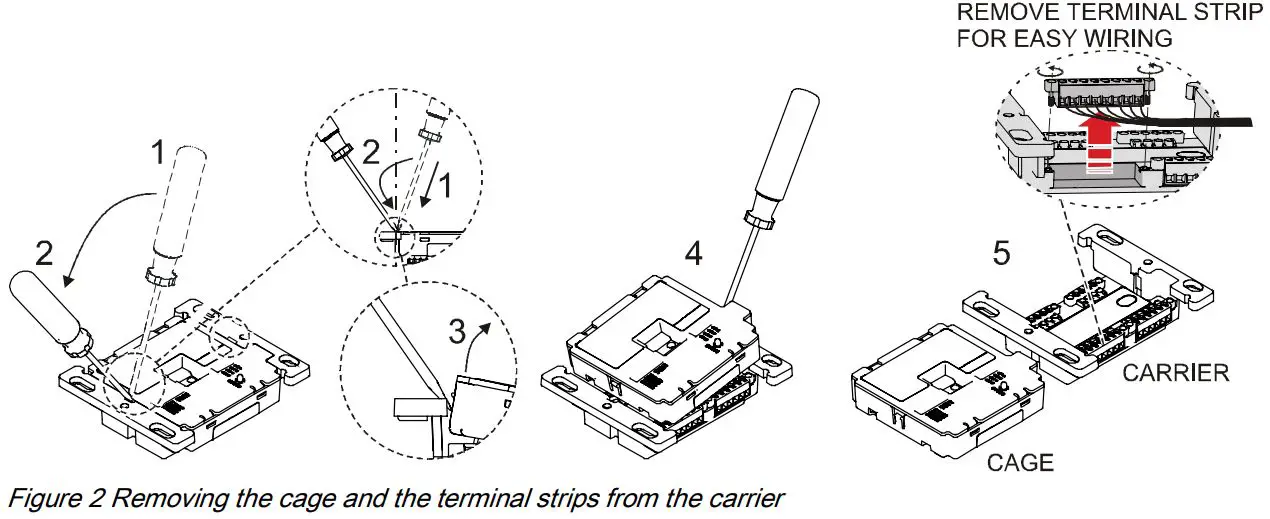 SIEMENS FDCIO422 Addressable Input Output Module-fig2