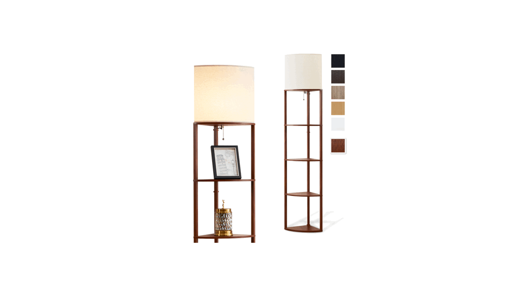 Atamin Ata004 72 Inch Shelf Floor Lamps Instruction Manual