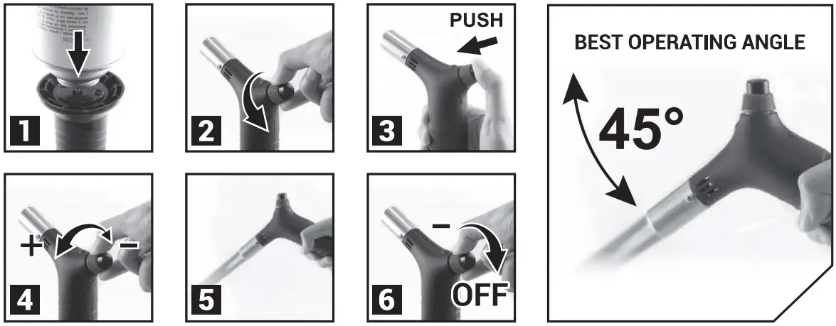TIMCO TOOLS 103109635 Blow Torch - Figure 2