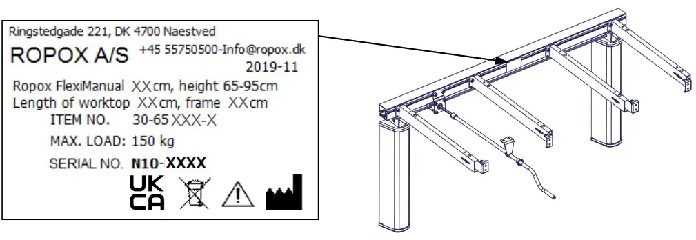 ROPOX 30 65XXX 6 FlexiManual Mounting - Cleaning and maintenance