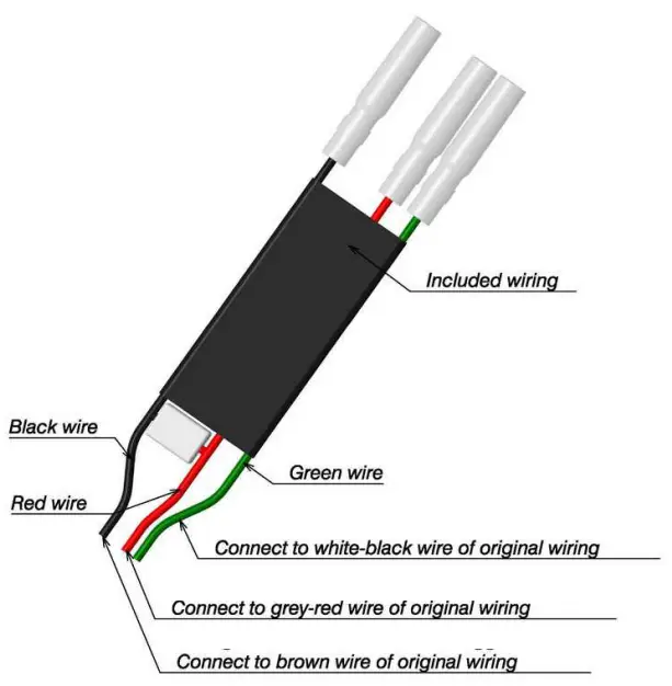 Connections Original Wiring Rh Side