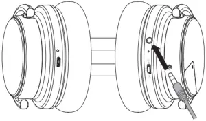COWIN - Connect the audio cable