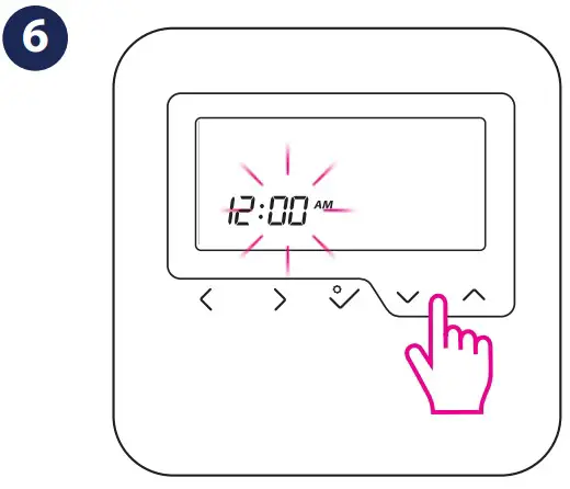 Setting date and time