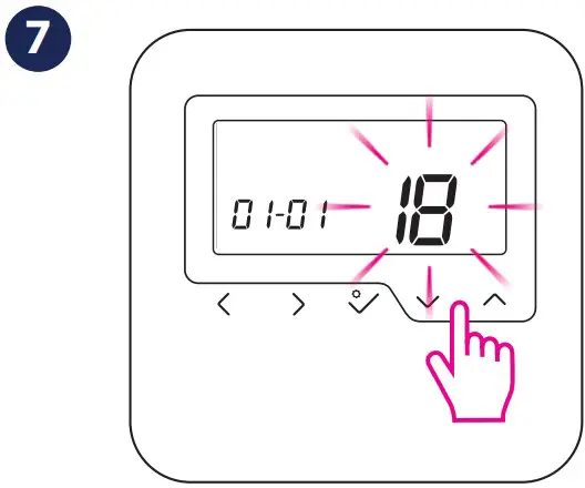 Setting date and time