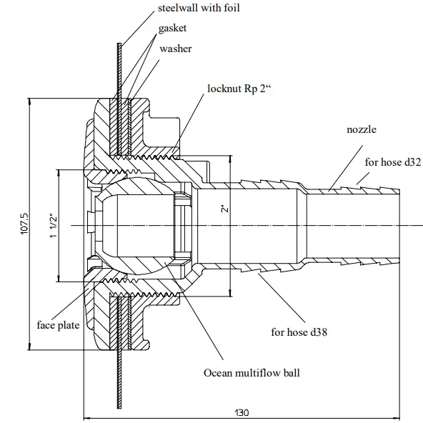 PERAQUA-Inlet-Nozzle-with-Ball-Acc-DIN-for-Ocean-Wall-Condtuit-PT-Deluxe-FIG-5