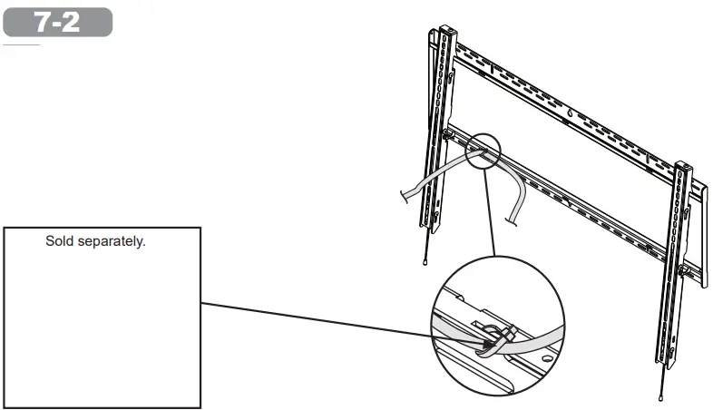 peerless AV SF680P HUB2 Flat TV Wall Mount - Figure 9