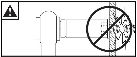 peerless AV SF680P HUB2 Flat TV Wall Mount - Install using wood screws