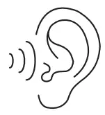 peerless AV SF680P HUB2 Flat TV Wall Mount - Listen Icon