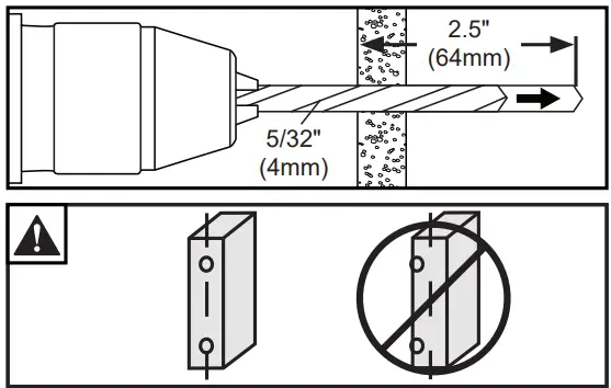 peerless AV SF680P HUB2 Flat TV Wall Mount - Mounting hole