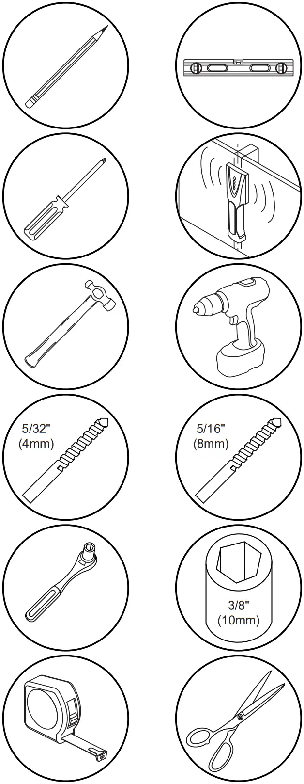 peerless AV SF680P HUB2 Flat TV Wall Mount - Tools Needed