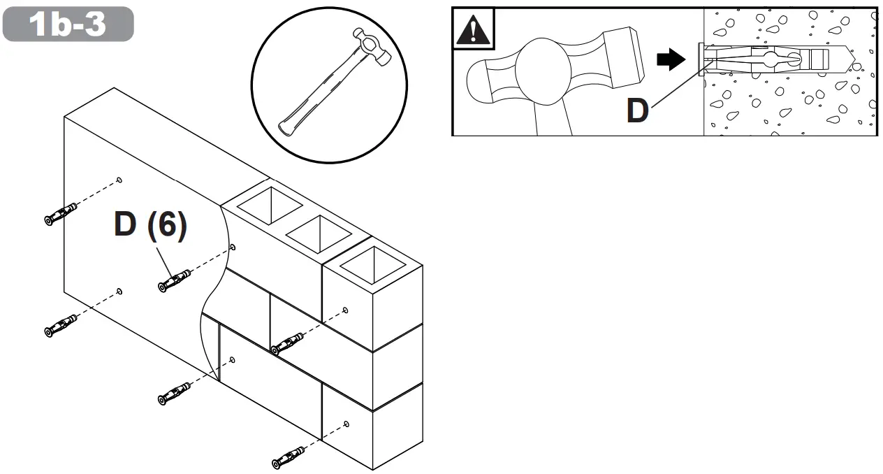 peerless AV SF680P HUB2 Flat TV Wall Mount - anchor flush