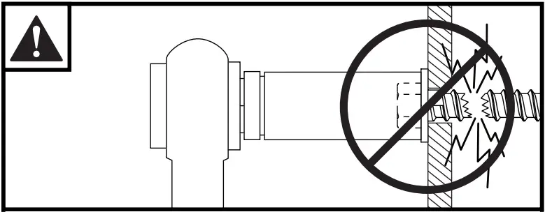 peerless AV SF680P HUB2 Flat TV Wall Mount - overtighten screws