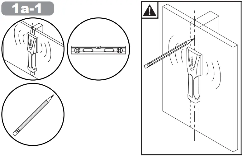 peerless AV SF680P HUB2 Flat TV Wall Mount - stud center