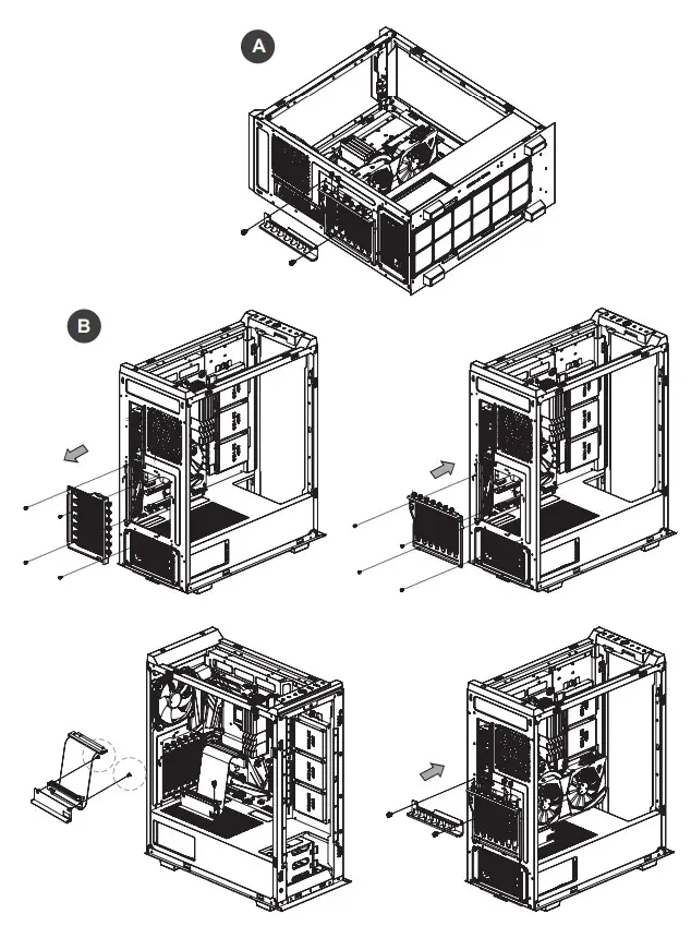 thermaltake Divider 500 TG Air Mid Tower Chassis- PCI Card