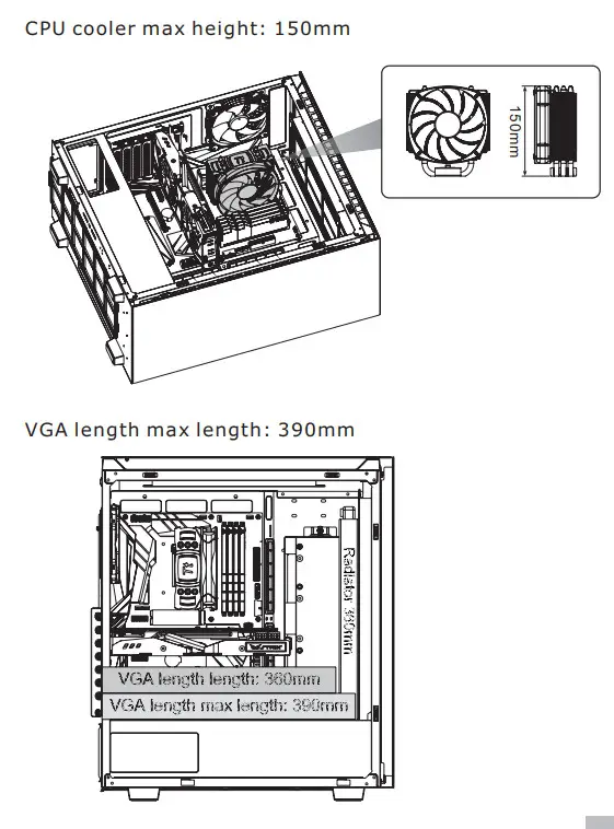 thermaltake Divider 500 TG Air Mid Tower Chassis-Warning and Notice 2