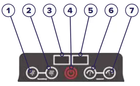 DR-HO S 204-562 MotionCiser Muscle Therapy- Control panel