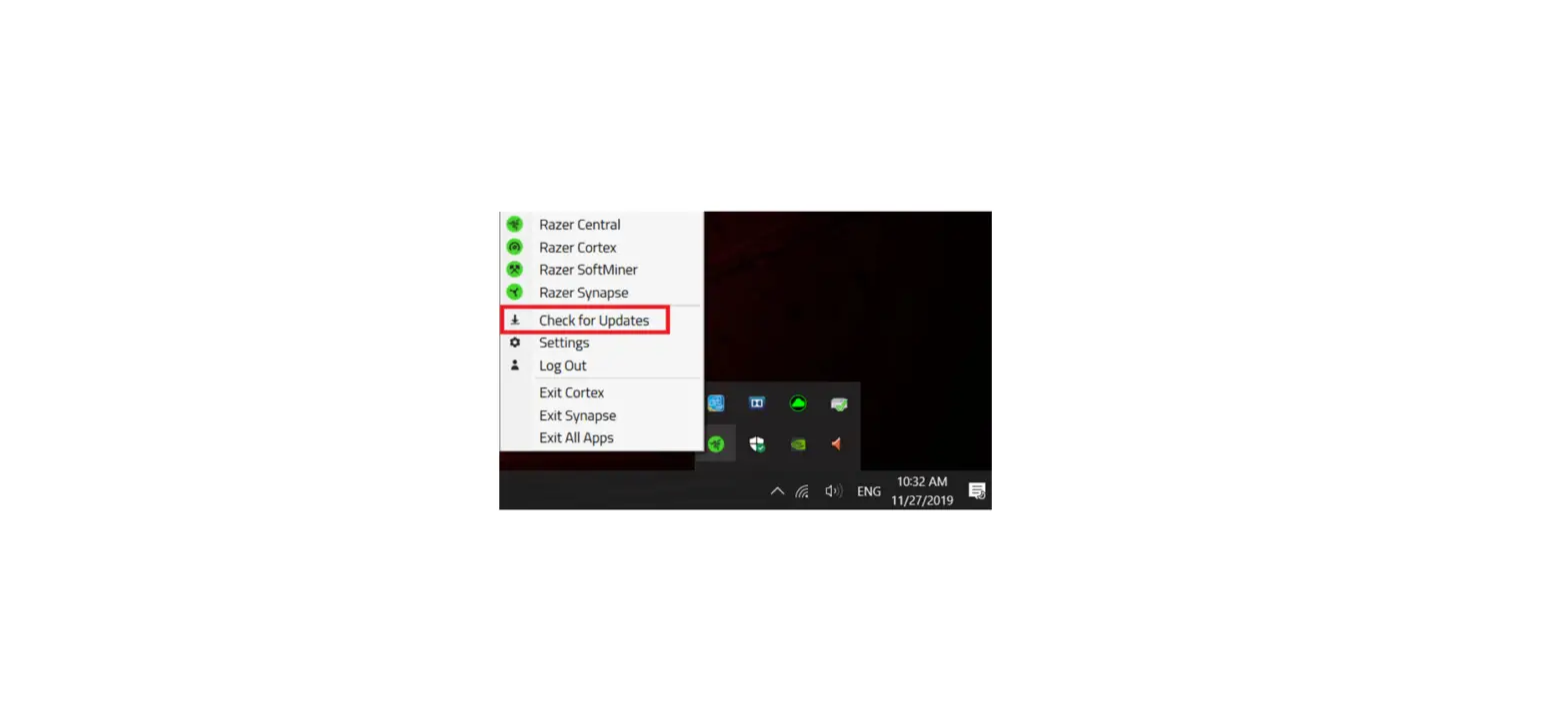 How To Manually Check For Updates On Razer Synapse 3 How To Manually Check For Updates On Razer Synapse 3