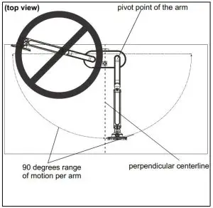 FIG 33 Pivot Adjustment Range