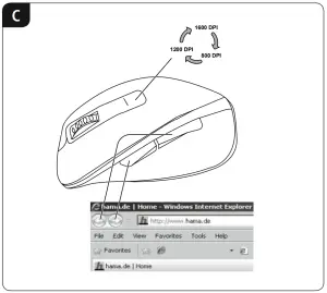 hama xx182612 6-Button Mouse MC 500 - figure 3